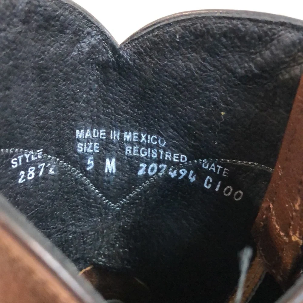 Dan Post Brown Handmade Leather Boots